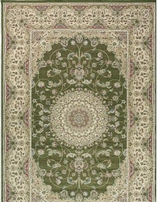 Високощільний килим Royal Esfahan-1.5 2194B Green-Cream - высокое качество по лучшей цене в Украине.